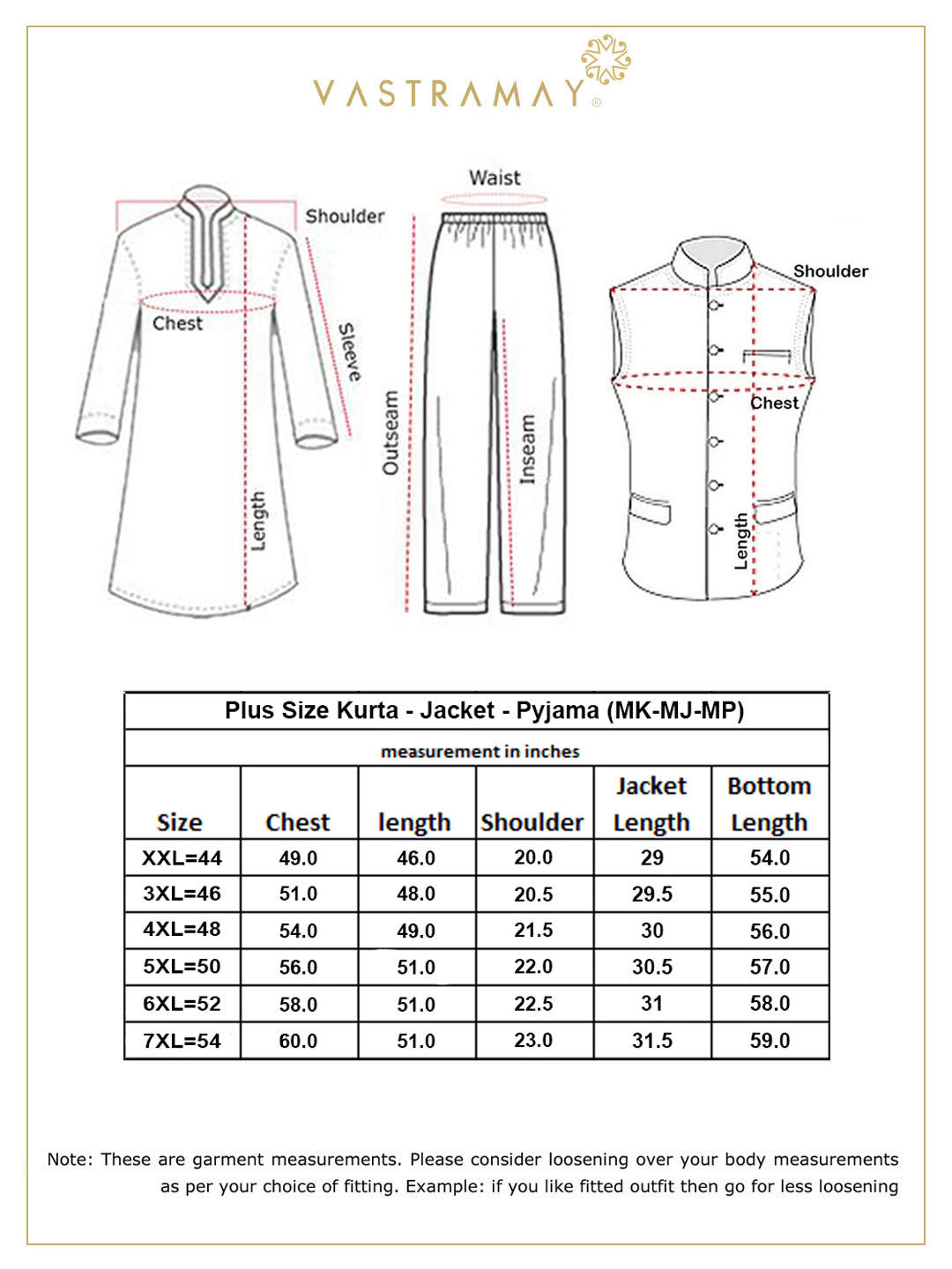 Men's Plus Size Pink And Maroon Cotton Blend Jacket Kurta Pyjama Set