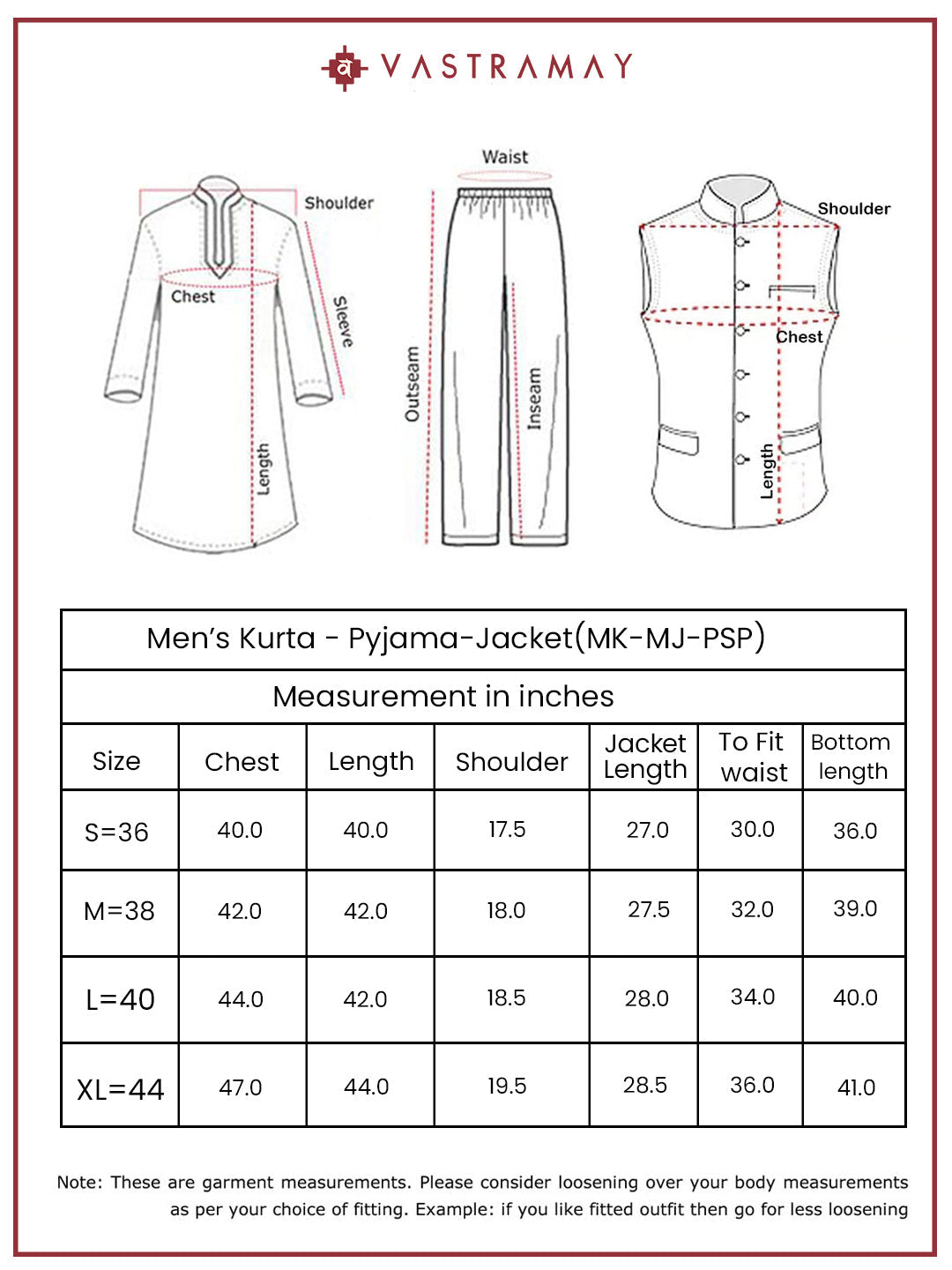 Men's Gold And Cream Viscose Jodhpuri, Kurta And Pyjama Set