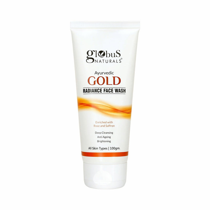 Globus Naturals Gold Radiance Anti Ageing & Brightening Face Wash