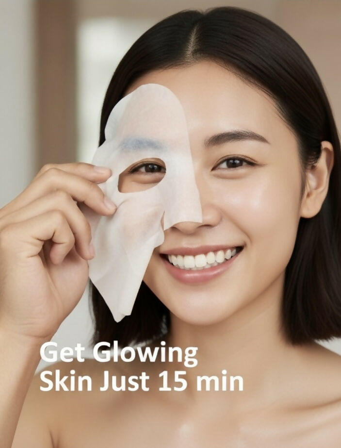Brand born 4-in-1 Whitening Facial Mask Combo