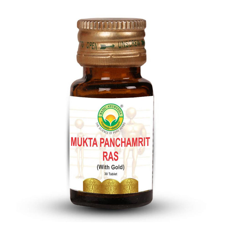 Basic Ayurveda Mukta Panchamrit Ras - Limited Time Offer