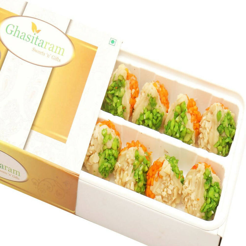 Ghasitaram Kesar Pista Kaju Modaks