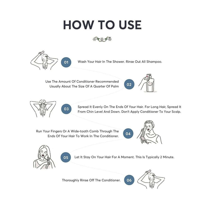 Avimee Herbal Radha Hair Conditioner For All Hair Type With Keratin Protein, Rice Protein, Apple Cider Vinegar & Aloe Vera, Makes Hair Silky Smooth