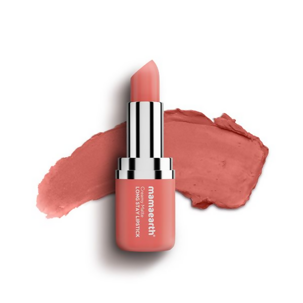 Maneater lipstick with a swatch on a white background