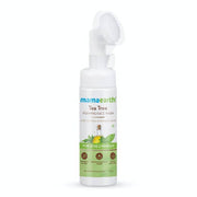 A pump bottle of Mamaearth Tea Tree Foaming Face Wash with Tea Tree & Salicylic Acid