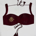 Kashish handwork Maroon Blouse
