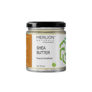 Jar of Merlion Naturals Shea Butter on a white background