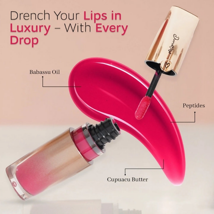 Dunamiss Rosita Hydrating Tinted Lip Oil Pink Paradise