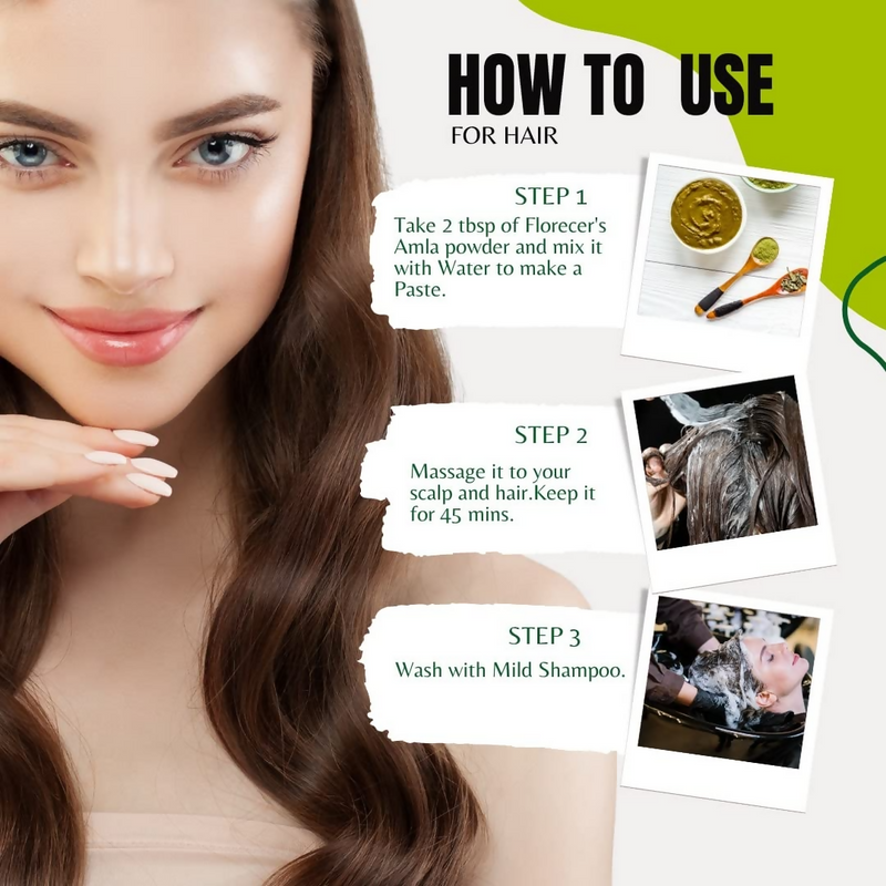 Florecer Amla Powder For Hair