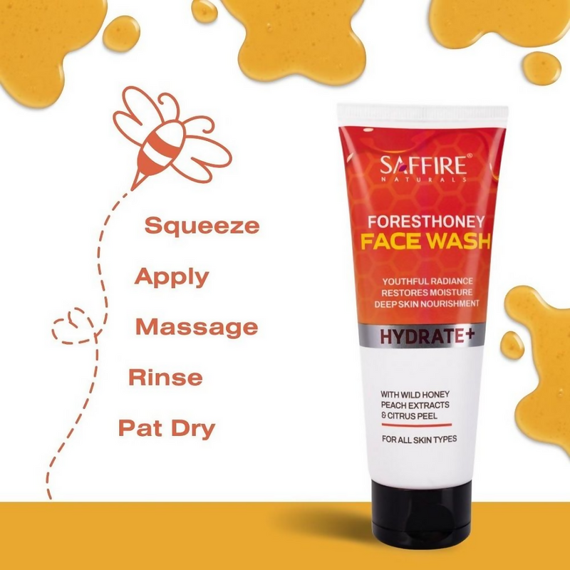 Saffire Naturals Forest Honey Face Wash