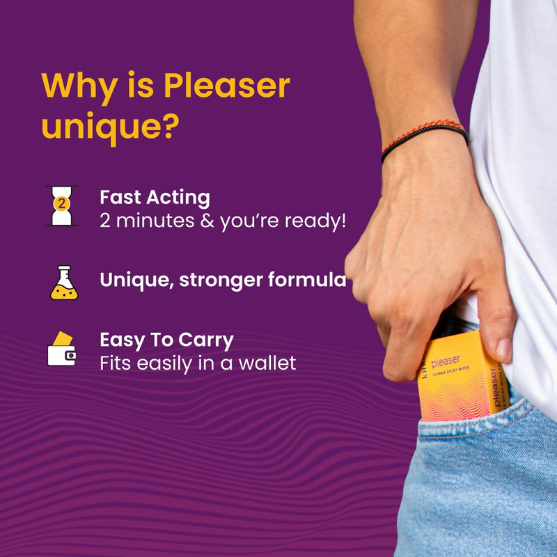 Kindly His Pleaser Topical Wipes
