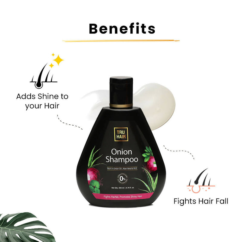 Tru Hair & Skin Onion Shampoo