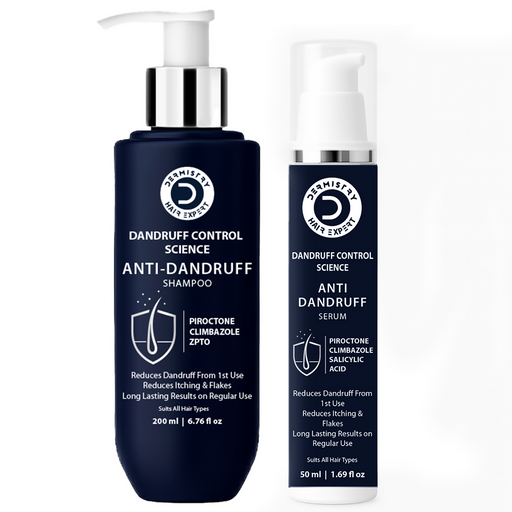 Dermistry Anti-Dandruff Control Hair Serum & Shampoo