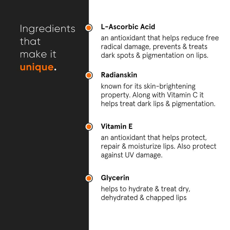 Minimalist 8% L-Ascorbic Acid Lip Treatment Balm