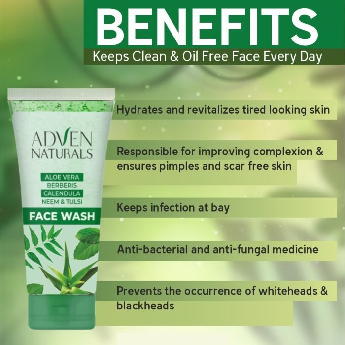 Adven Homeopathy Naturals Face Wash