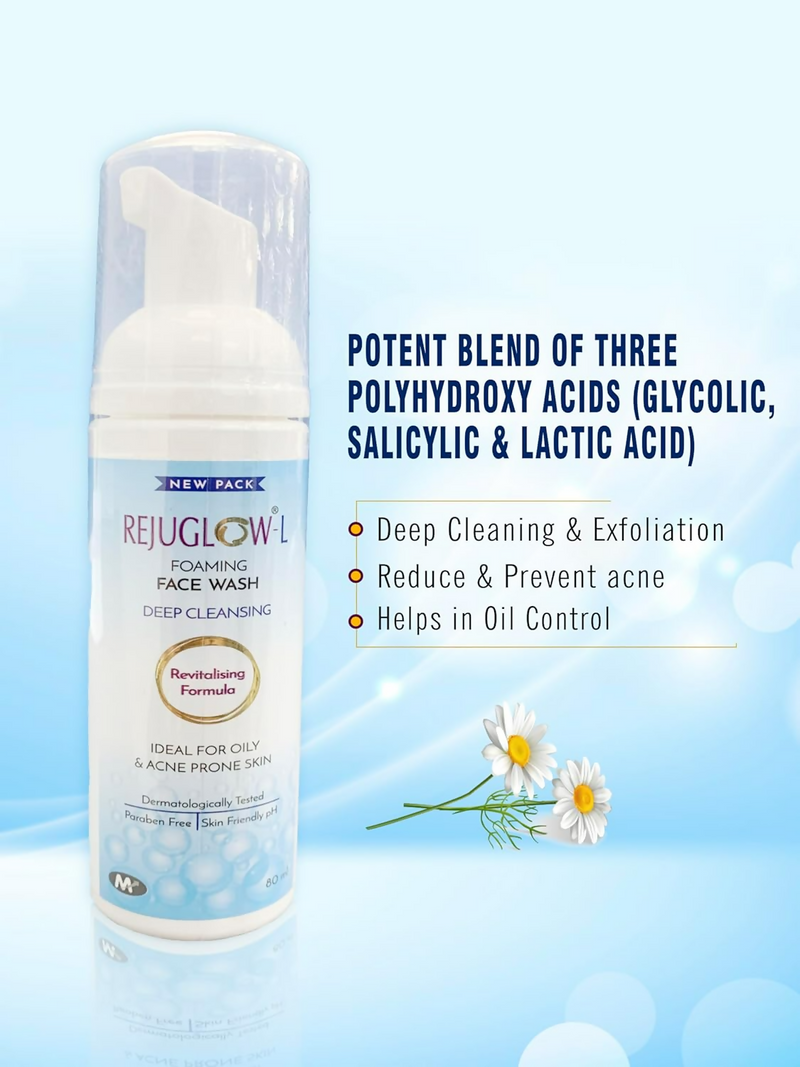Rejuglow L Foaming Face Wash