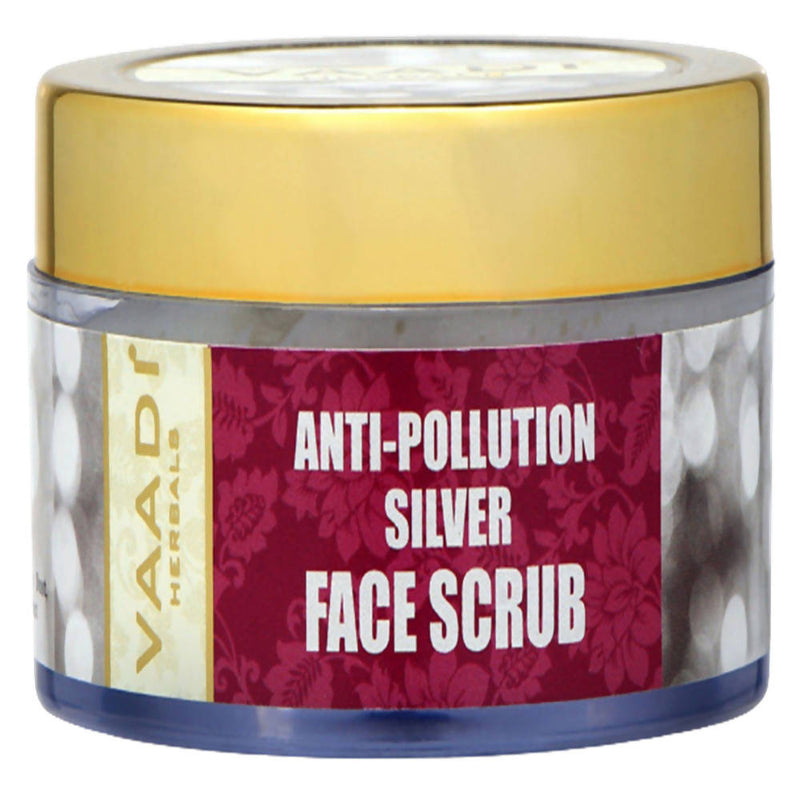Vaadi Herbals Anti-Pollution Silver Face Scrub