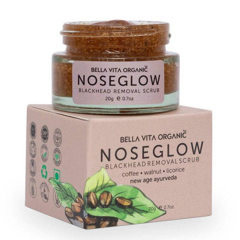Bella Vita Organic Nose Glow Blackhead Removal Scrub