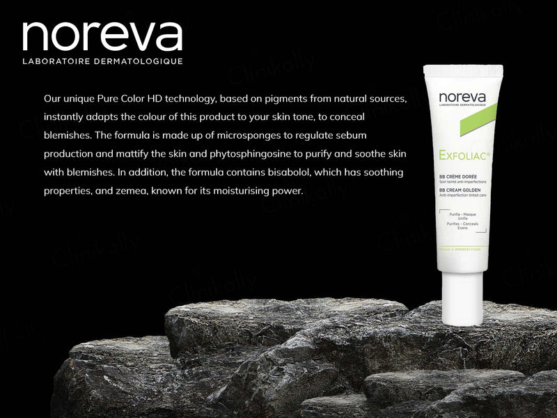 Noreva Exfoliac BB Anti-Imperfections Tinted Cream - Doree Golden