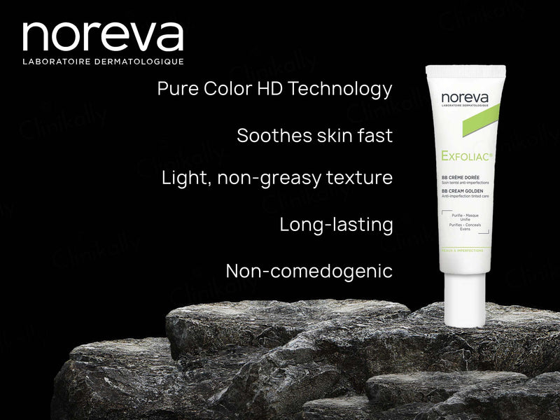 Noreva Exfoliac BB Anti-Imperfections Tinted Cream - Doree Golden