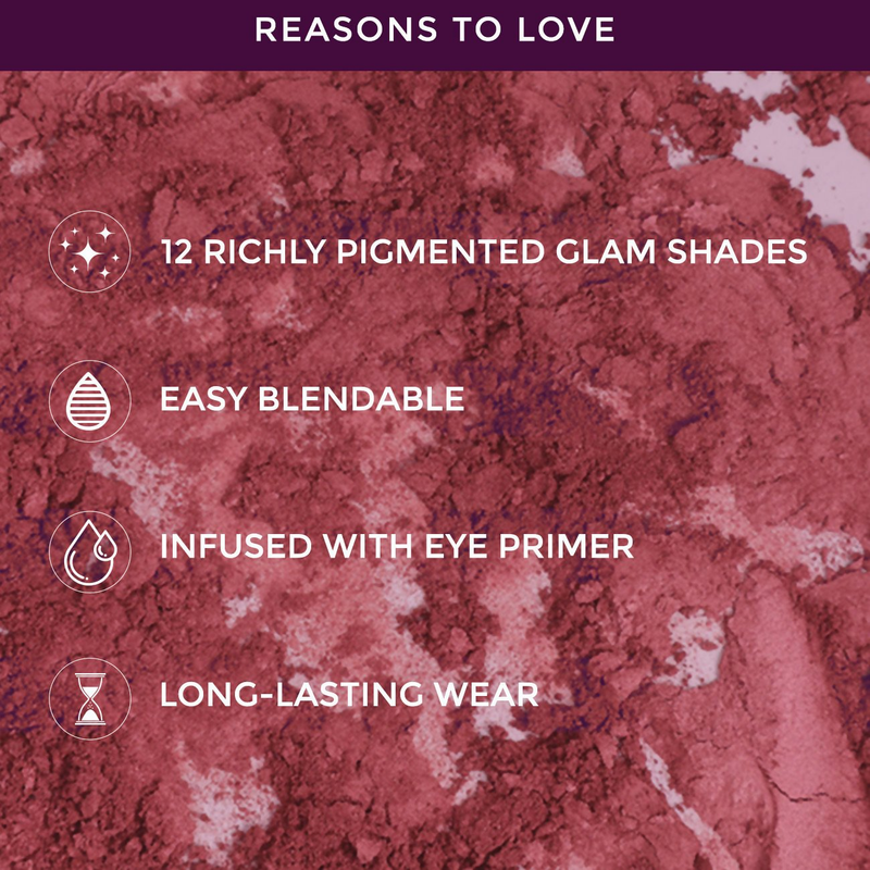 Lotus Make Up Proedit Eye Primer Infused Eyeshadow Palette - Glam Goddess