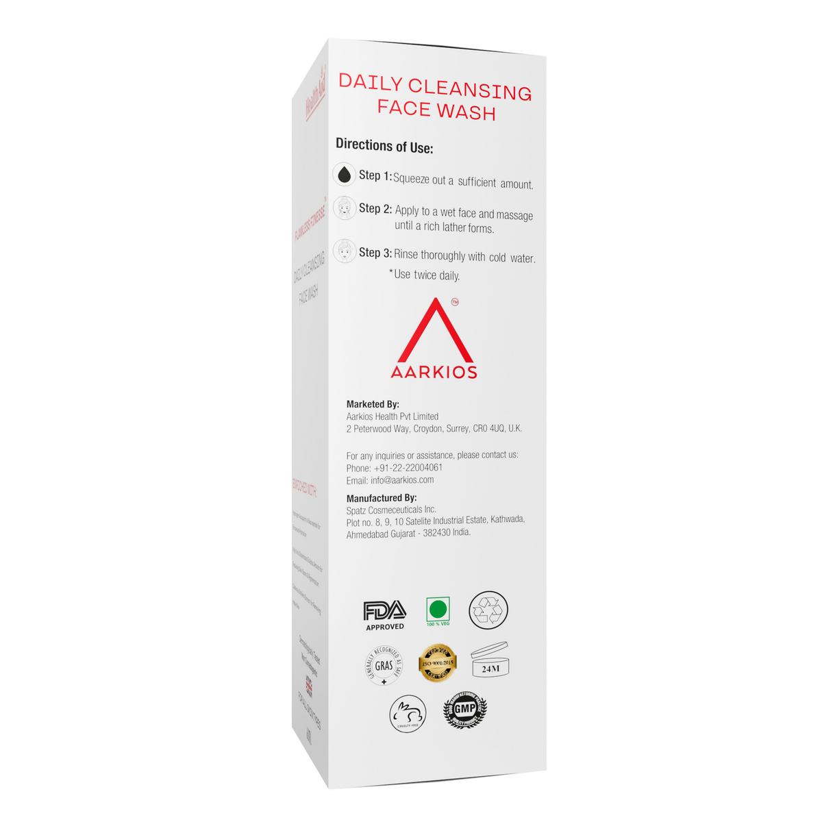 Flawless Finesse By HealthAid Daily Cleansing Facewash