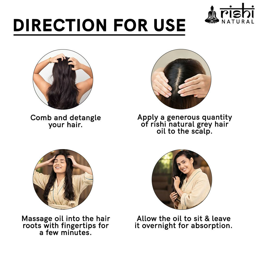 Rishi Natural Anti Grey Hair Oil