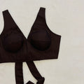 Nayra Coffee Brown Blouse