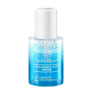 Neutrogena Hydro Boost Hyaluronic Acid Serum bottle on a white background