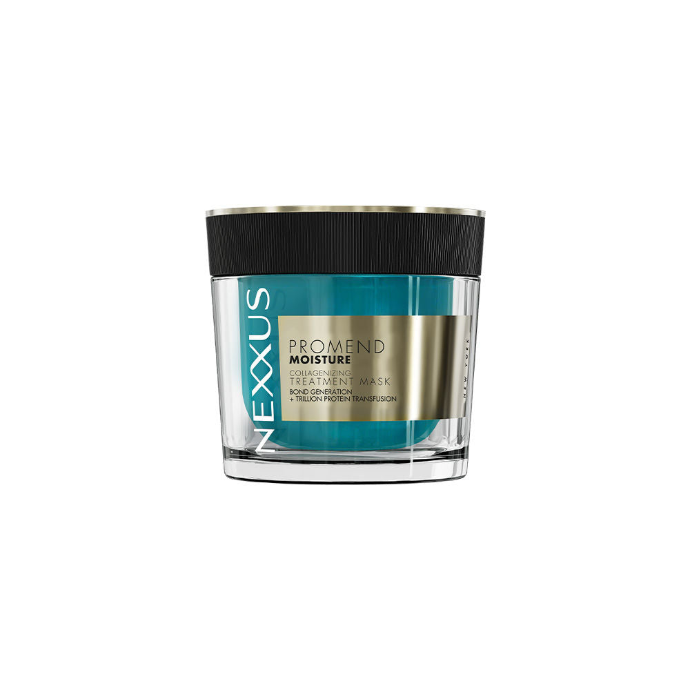 Nexxus hair mask jar on a white background