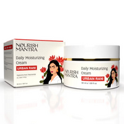 Nourish Mantra Daily Moisturizing Cream with packaging on a white background