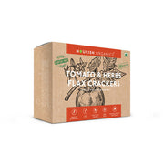 Box of Nourish Organics Tomato & Herbs Flax Crackers on a white background