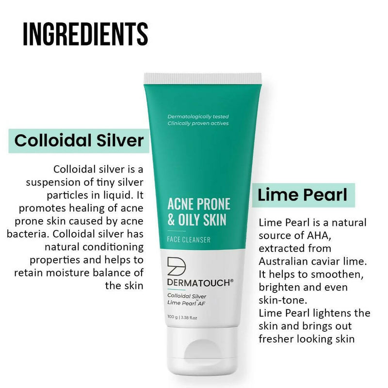 Dermatouch Acne Prone & Oily Skin Face Cleanser