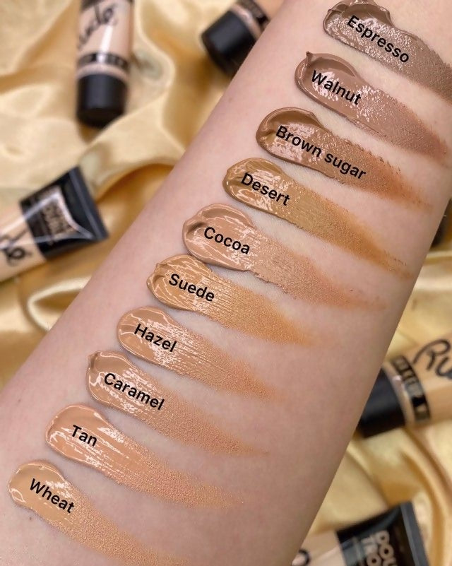 Rude Cosmetics Double Trouble Foundation + Concealer - Cotton 02