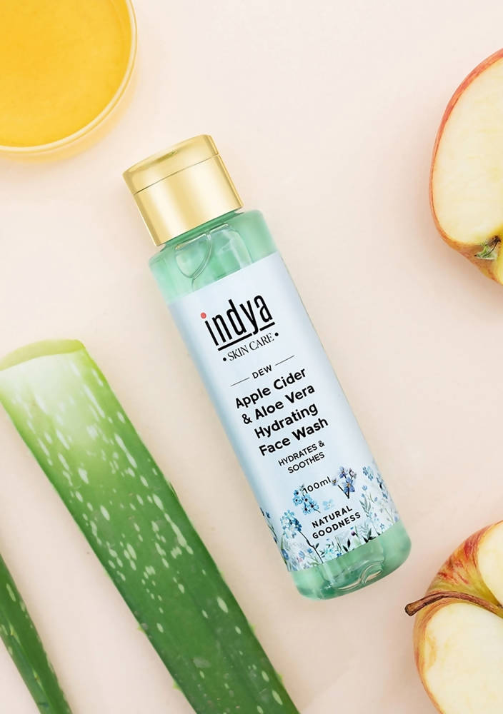 Indya Apple Cider & Aloe Vera Hydrating Face Wash