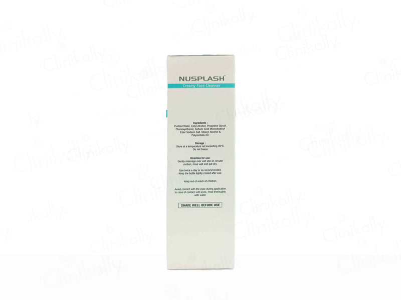 Nusplash Creamy Face Cleanser