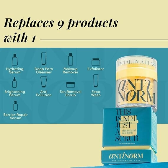 Antinorm Facial in a Flash Enzyme Scrub