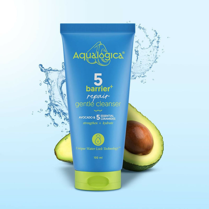 Aqualogica 5 Barrier+ Repair Gentle Cleanser with Avocado & 5 Essential Ceramides - Limited Time Offer