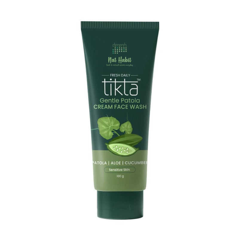 Nat Habit Gentle Patola Cream Face Wash For Sensitive Skin