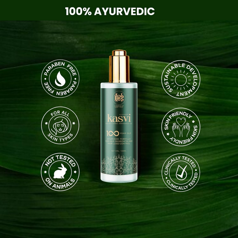 Cleanse Ayurveda Cleanse Kasvi Herbal Hair Oil