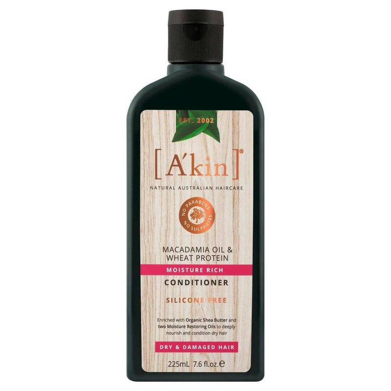 Akin Macadamia & Wheat Protein Moisture Rich Conditioner