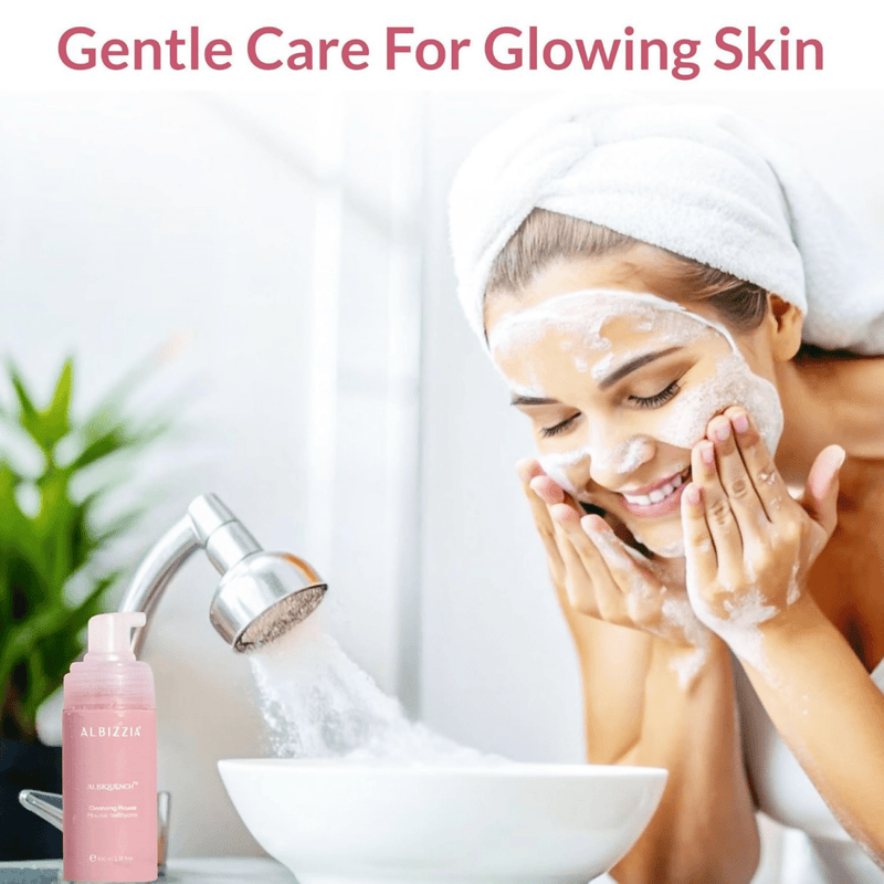 Albizzia Cleansing Mousse Lightweight Gentle Face Cleanser