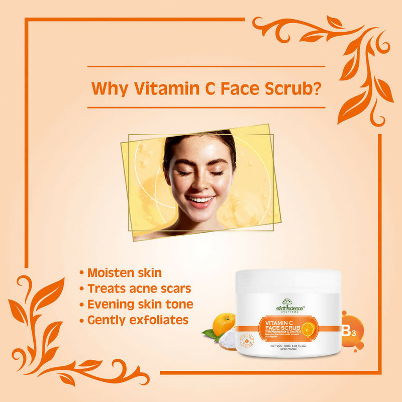 Earth Science Ayurveda Vitamin C Face Scrub