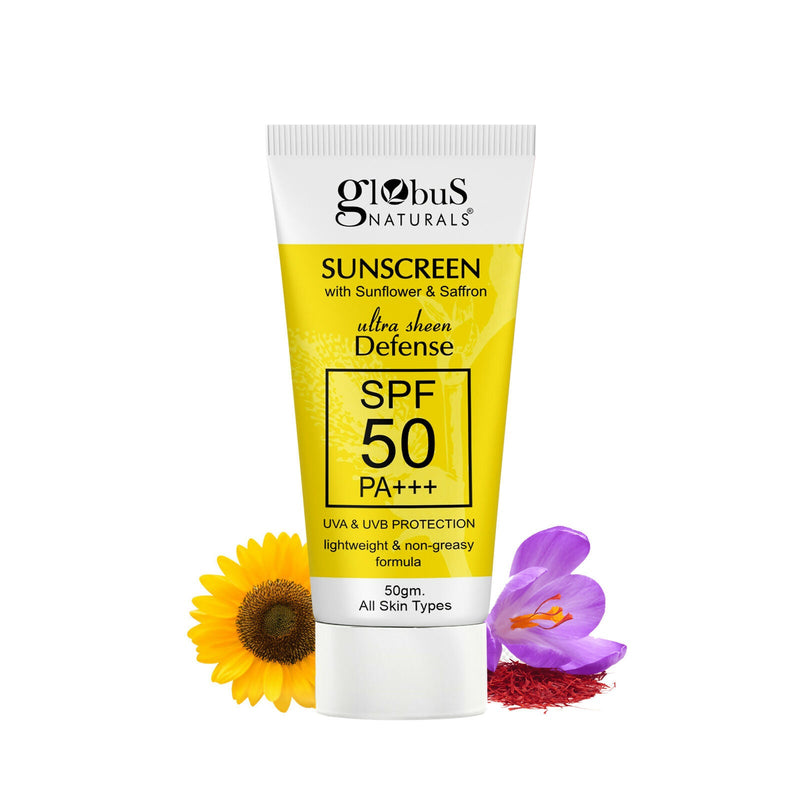 Globus Naturals Sunscreen with Ultra Sheen Defense