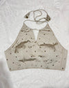 Ivory Halter Blouse