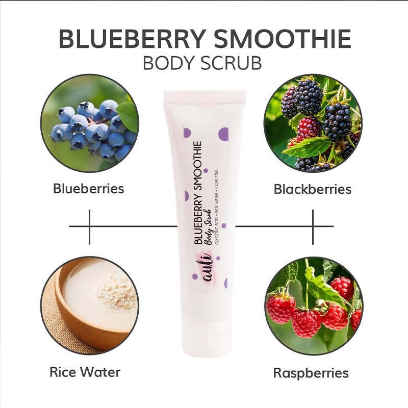 Auli Blueberry Smoothie Body Scrub