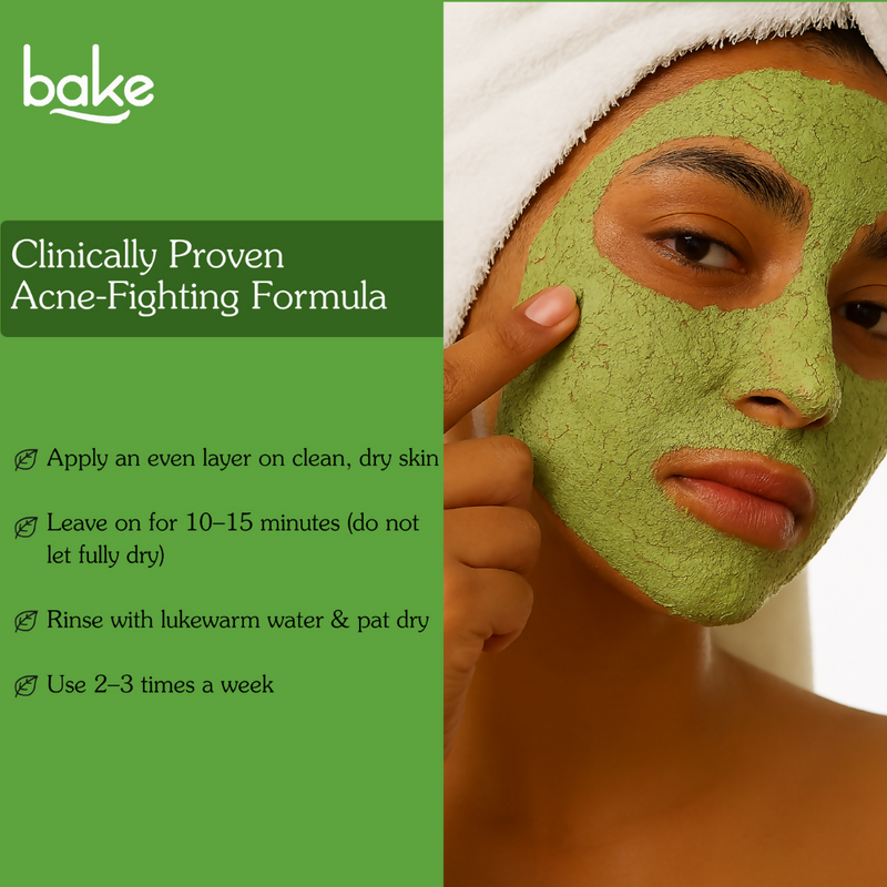Bake 2% Salicylic Acid + Zinc PCA Anti-Acne Clay Mask