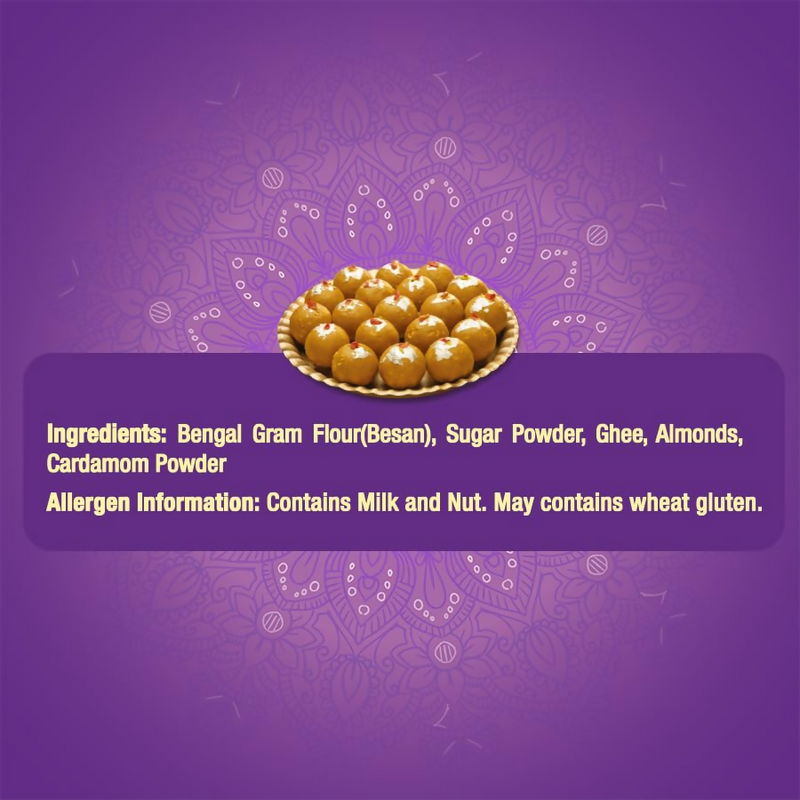 Heritage Pure Ghee Besan Laddu