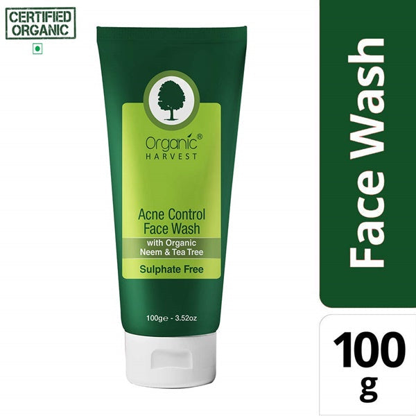 Organic Harvest Acne Control Face Wash