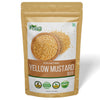 Organic Zing Yellow Mustard Seeds | Whole Yellow Mustard Seed for Pickles & Cooking | 100% Raw Mustard Seeds